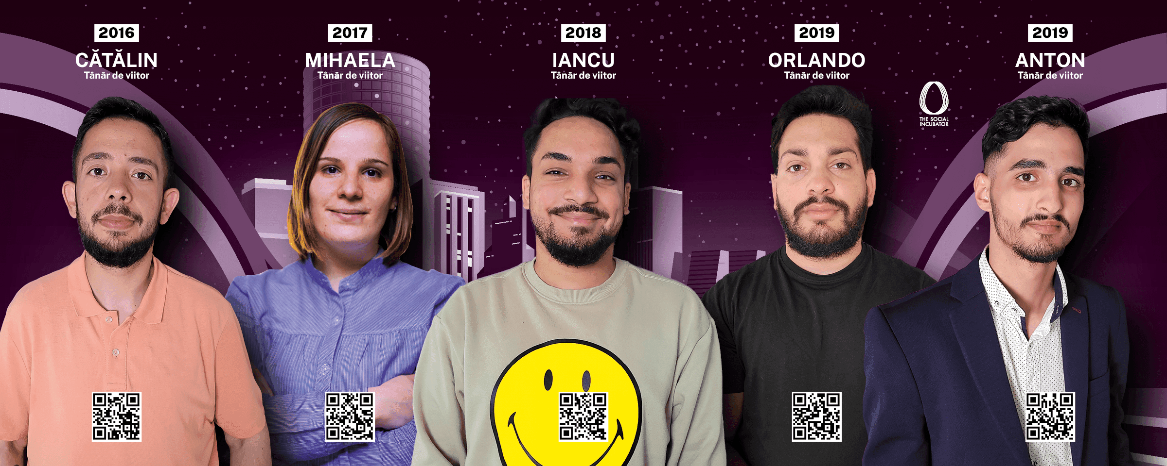 Tineri de viitor — beneficiari ai programelor The Social Incubator (panoul 2)