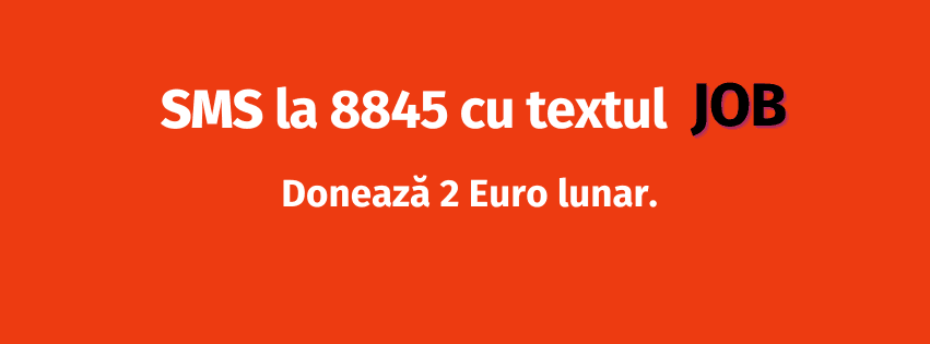 SMS la 8845 cu textul JOB
