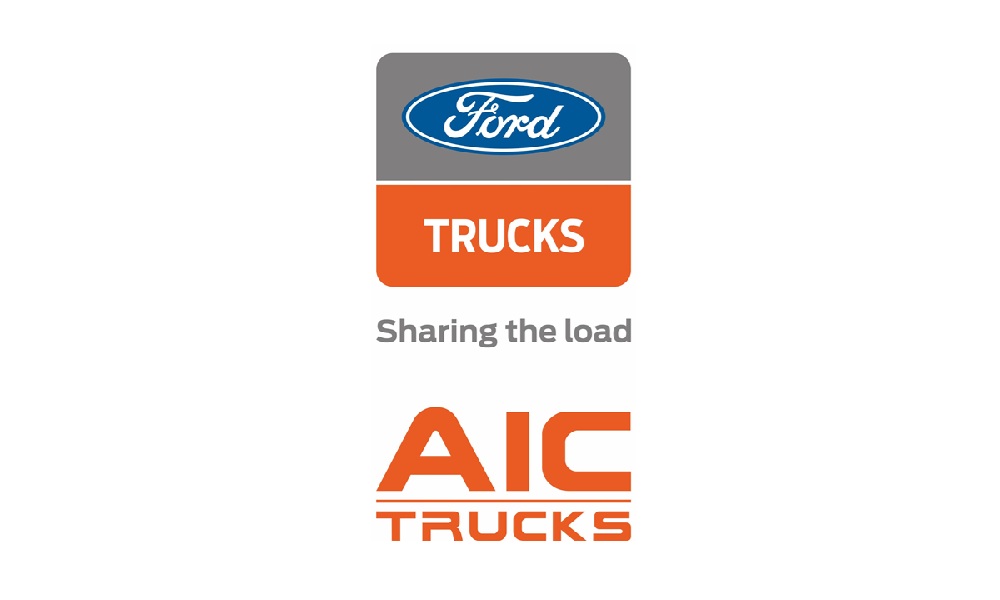 Logo FORD si AIC TRUCKS Logo FORD si AIC TRUCKS